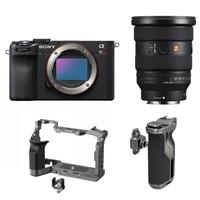 Sony Alpha A7CR Body + Sony FE 16-35mm F2.8 GM II + SmallRig HawkLock Cage 5198 + SmallRig HawkLock H21 4485