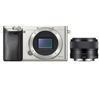 Máy ảnh Sony Alpha ILCE-6000/ A6000 Body + SEL35 F1.8 OSS/ Bạc