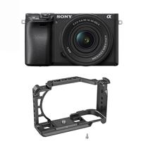 Sony Alpha A6400 Kit 16-50mm F3.5-5.6 OSS II + SmallRig Cage for Sony A6500, A6400, A6300, A6100 CCS2310C