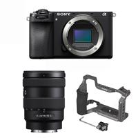 Sony Alpha A6700 Body + Sony E 16-55mm F2.8 G + SmallRig Hawk Lock Cage Kit for Sony A6700 5060