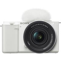 Máy ảnh Sony ZV-E10K / ZV-E10 Kit 16-50mm F3.5-5.6 OSS II Trắng