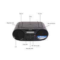 Máy Radio CD KTS Sony ZS-RS60BT