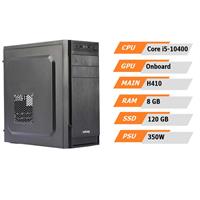 Máy tính văn phòng PC020011 (i5 10400/H410/8GB RAM/120GB SSD/350W)