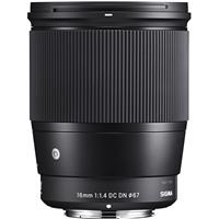 Ống kính Sigma 16mm F1.4 DC DN Contemporary for Canon RF-S