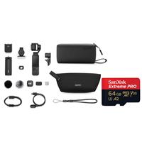 Máy quay DJI Osmo Pocket 4 Creator Combo + Thẻ nhớ MicroSDXC Sandisk Extreme Pro 64GB 200MB/ 90MB/ s