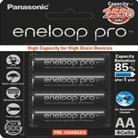 Pin Panasonic Eneloop Pro 2550mAh (4 Viên AA)