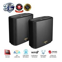 Router Wifi ASUS XT8 (W-1-PK) ZenWiFi 6 AX6600, 3 Băng Tần, AiProtection, Parental Control/ Đen