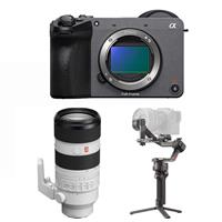 Sony FX2B + Sony FE 70-200mm F2.8 GM OSS II + DJI RS 4 Pro