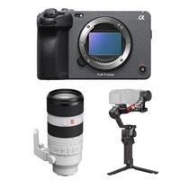 Sony FX3A + Sony FE 70-200mm F2.8 GM OSS II + DJI RS 4