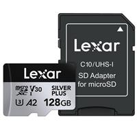 Thẻ nhớ MicroSDXC Lexar Professional Silver Plus UHS-I U3 128GB 205MB/ s