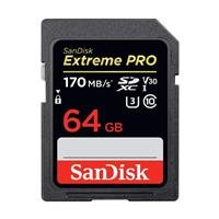Thẻ nhớ SDXC Sandisk Extreme Pro 64GB 170Mb/90Mb/s