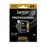Thẻ Nhớ SDXC Lexar 64GB 300MB/260MB/s (2000x)
