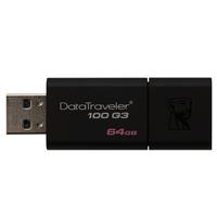USB 3.0 Kingston DataTraverler 100 G3 64GB 100MB/s DT100G3/64GB
