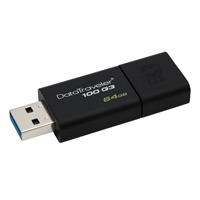 USB 3.0 Kingston DataTraverler 100 G3 64GB 100MB/s DT100G3/64GB